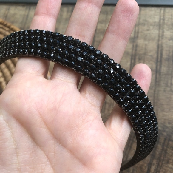 Black chocker necklace - Picture 4 of 5